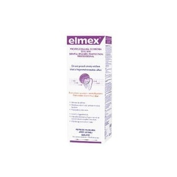 Elmex profesjonalna ochrona szkliwa płyn do płukania jamy ustnej 400ml