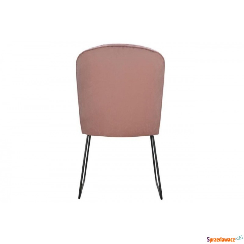 krzesło tapicerowane cornelia u z pionowymi p... - Krzesła kuchenne - Zieleniewo