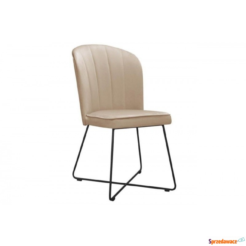 krzesło tapicerowane cornelia x z pionowymi p... - Krzesła kuchenne - Sochaczew