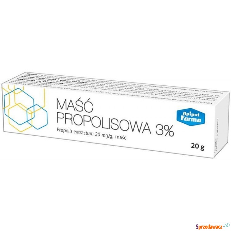 Maść propolisowa 3% 20g - Pozostałe artykuły - Kraków