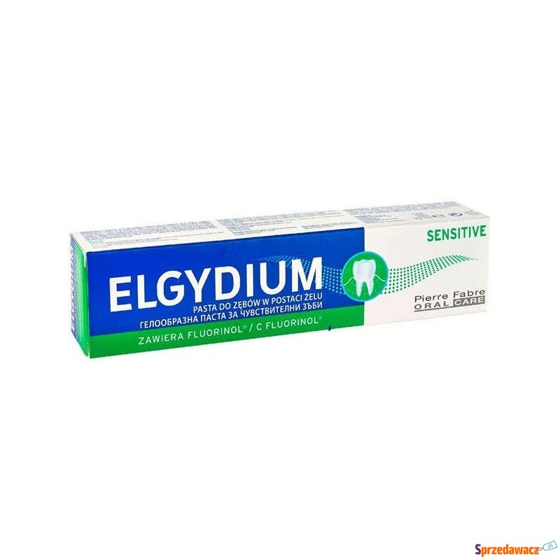 Elgydium sensitive pasta do zębów w żelu 75ml - Higiena jamy ustnej - Puławy
