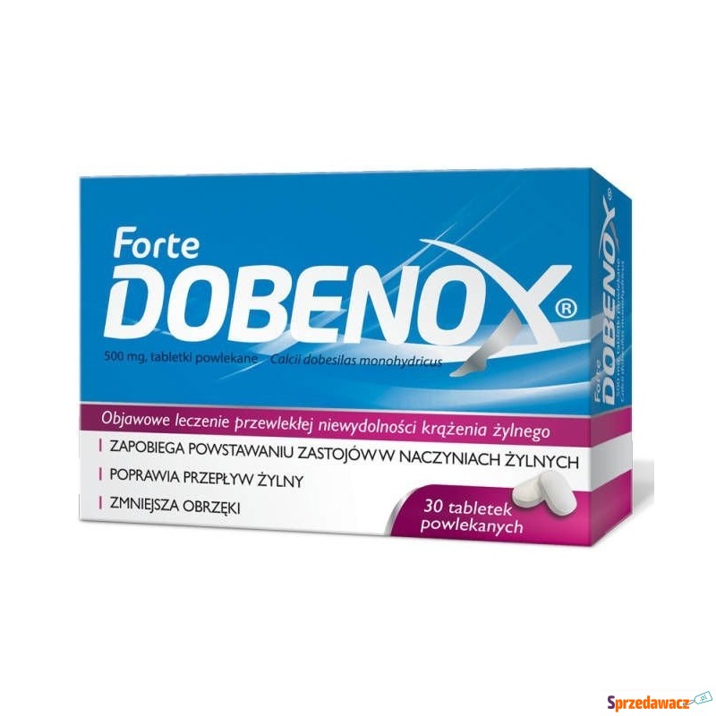 Dobenox 0,25g x 30 tabletek - Pielęgnacja dłoni, stóp - Myślachowice