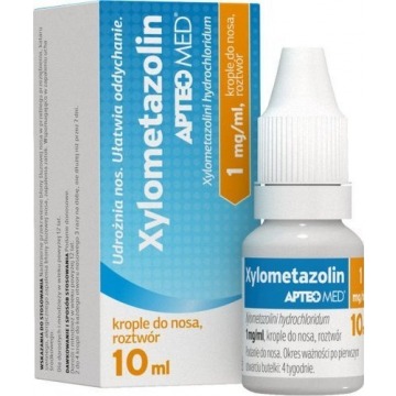 Xylometazolin apteo med 1mg/ml 10ml