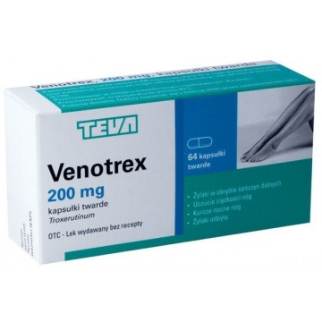 Venotrex 0,2 x 64 kapsułki