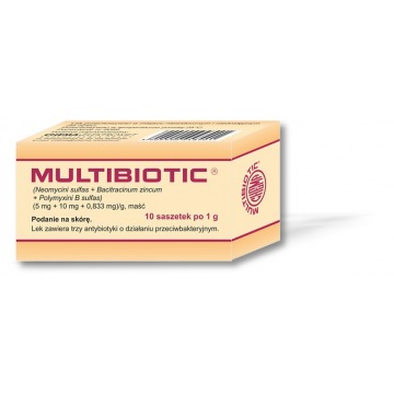 Multibiotic maść x 10 saszetek