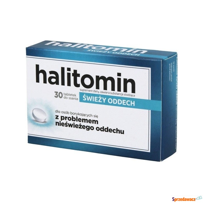 Halitomin x 30 tabletek do ssania - Higiena jamy ustnej - Białogard