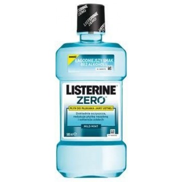 Listerine zero płyn do płukania jamy ustnej mild mint 250ml