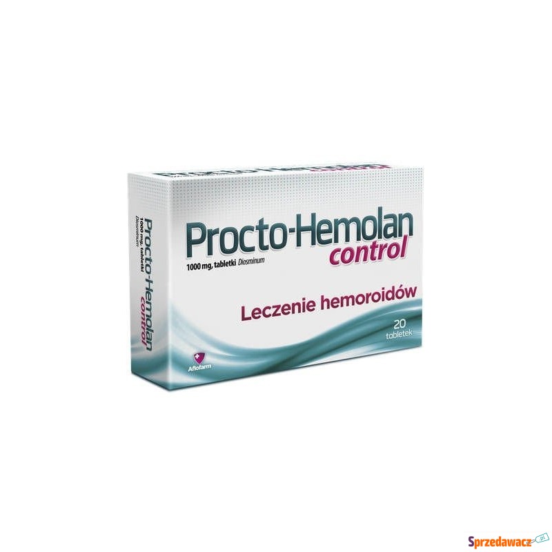 Procto-hemolan control 1000mg x 20 tabletek - Pielęgnacja dłoni, stóp - Toruń