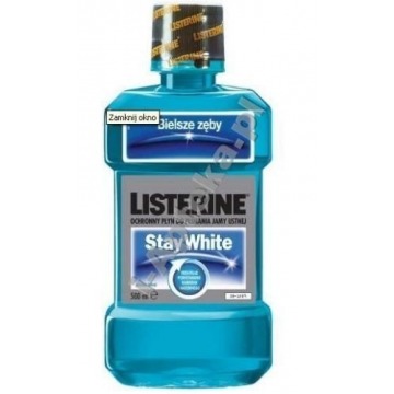 Listerine stay white płyn 500ml