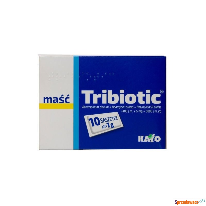 Tribiotic maść 1g x 10 saszetek - Pozostałe artykuły - Otwock