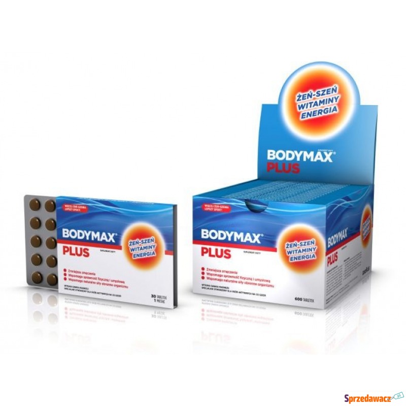 Bodymax plus x 600 tabletek - Witaminy i suplementy - Kiełpino