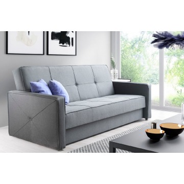 elegancka sofa alicja z funkcją spania i pojemnikiem na pościel
