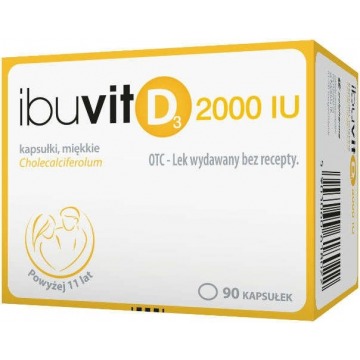 Ibuvit d3 2000 iu x 90 kapsułek