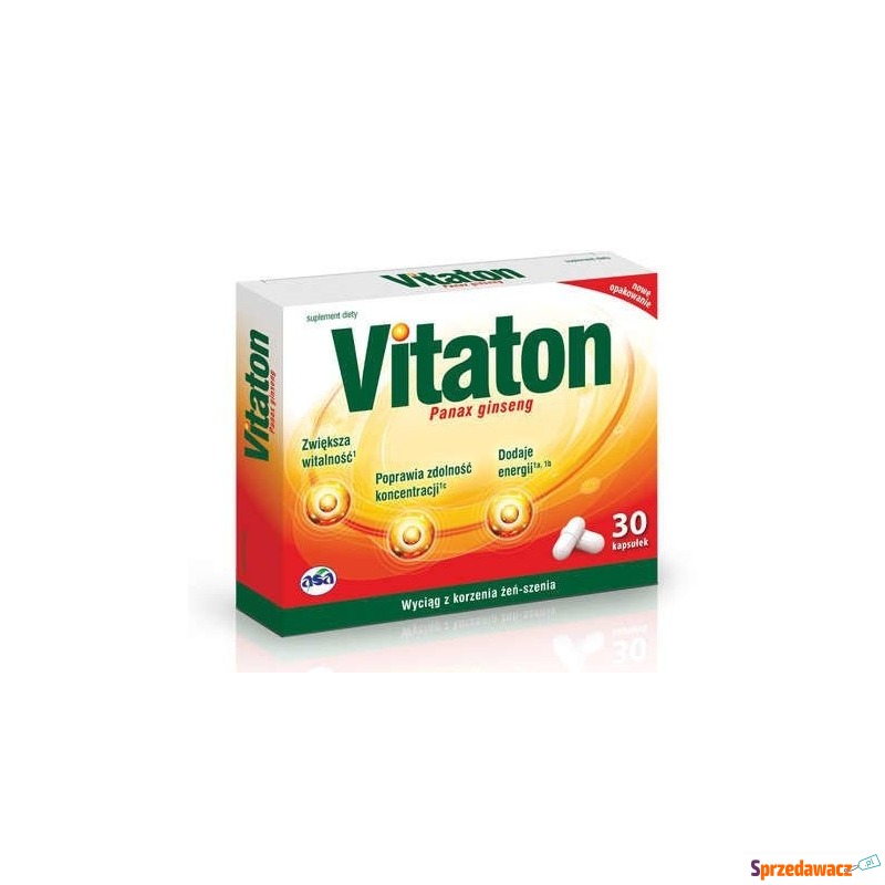 Vitaton x 30 kapsułek - Witaminy i suplementy - Chorzów