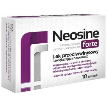 Neosine forte 1g x 10 tabletek