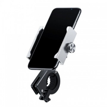 Baseus Knight Motorcycle holder (Applicable for bicycle) Silver
