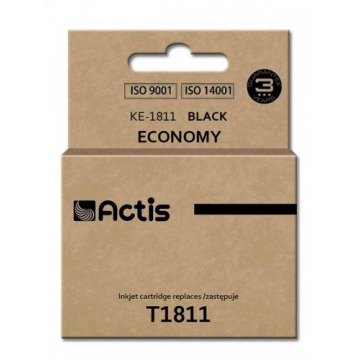 Tusz ACTIS KE-1811 (zamiennik Epson T1811; Standard; 18 ml; czarny)