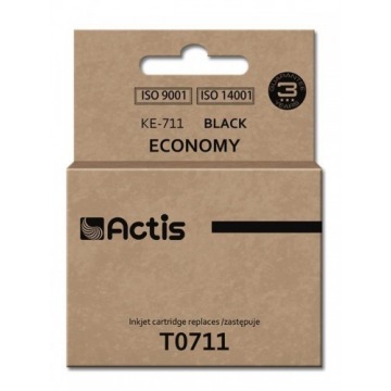 Tusz ACTIS KE-711 (zamiennik Epson T0711, T0891, T1001; Standard; 15 ml; czarny)