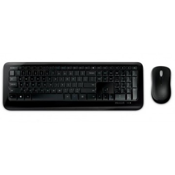 Zestaw klawiatura + mysz Microsoft Wireless Desktop 850 AES PY9-00015 (USB 2.0; (EN); kolor czarny)