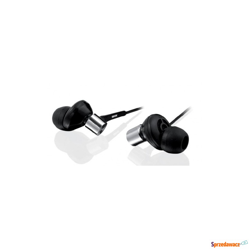 Słuchawki IBOX HPI P009 BLACK SHPIP009B (kolor... - Zestawy słuchawkowe - Szczecin