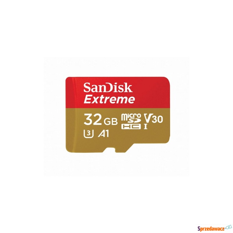 Karta pamięci SanDisk Extreme SDSQXAF-032G-GN6AA... - Karty pamięci, czytniki,... - Kołobrzeg