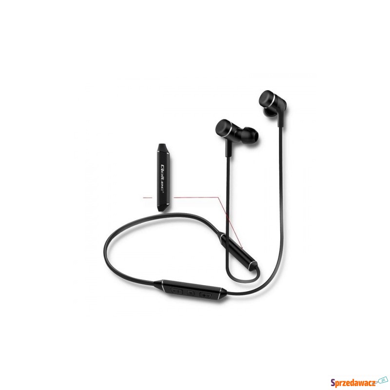 Słuchawki bezprzewodowe Qoltec 50816 (sportowe;... - Słuchawki, mikrofony - Kraśnik