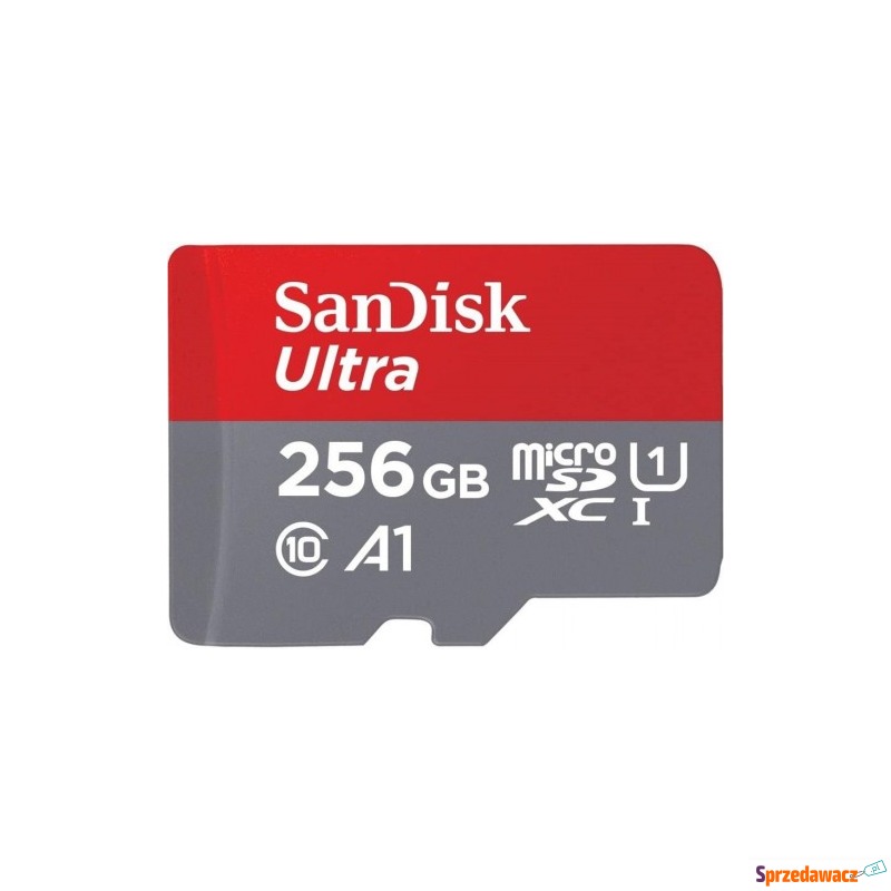 Karta Pamięci SANDISK ULTRA microSDXC 256 GB... - Karty pamięci, czytniki,... - Ciechanów