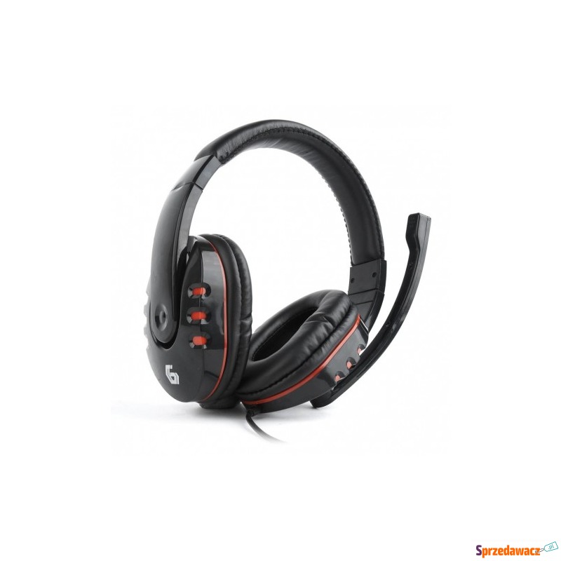 Słuchawki GEMBIRD GHS-402 (kolor czarny) - Słuchawki, mikrofony - Czaplinek