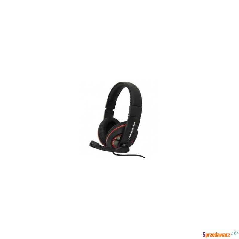 Słuchawki Esperanza EH118 (kolor czarny) - Zestawy słuchawkowe - Chełm