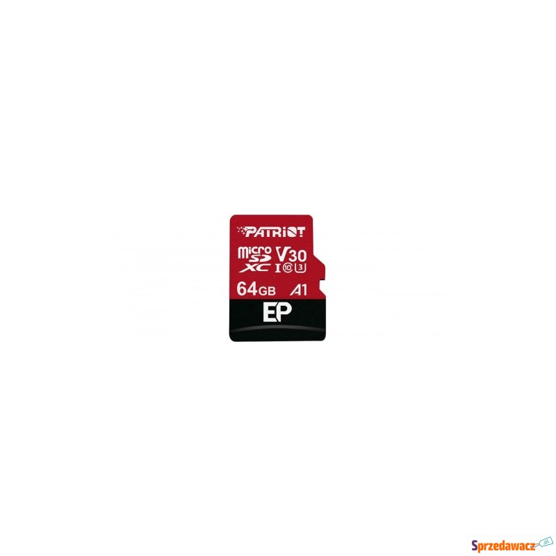 Karta Patriot Memory EP Pro PEF64GEP31MCX (64GB;... - Karty pamięci, czytniki,... - Kraczkowa