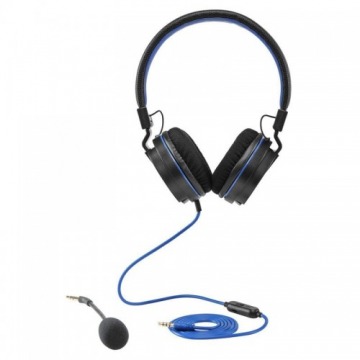 Zestaw Słuchawkowy HEAD:SET 4 Czarno niebieskie