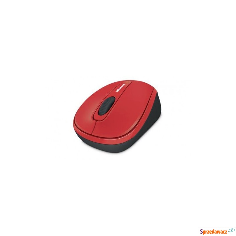 Mysz Microsoft Wireless Mobile 3500 Red - Myszki - Bełchatów