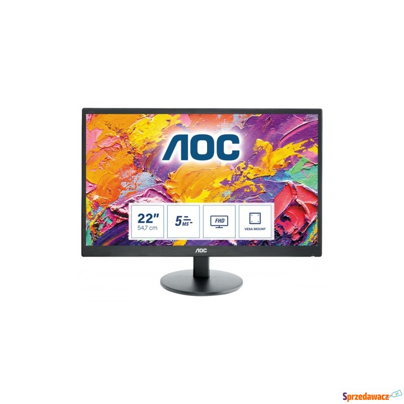Monitor AOC E2270SWN (21,5"; TN; FullHD 1920x1080;... - Monitory LCD i LED - Mielec