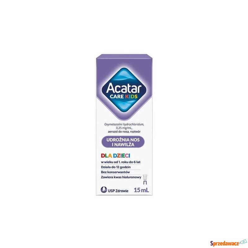 Acatar care kids 0,25 mg/ml aerozol do nosa 15ml - Leki bez recepty - Pruszków