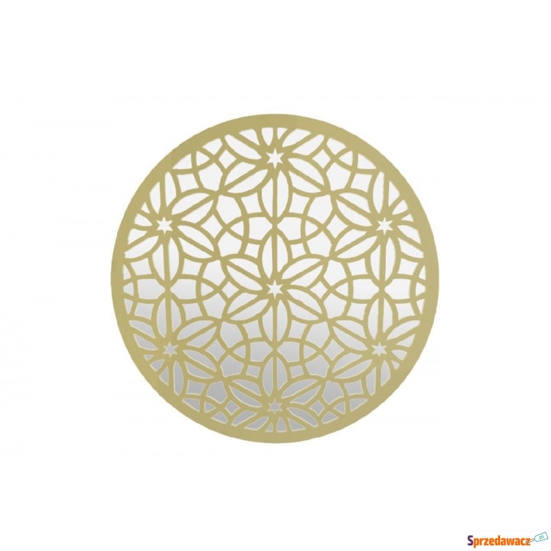 złote ażurowe lustro fiori 90 cm - Lustra - Otwock