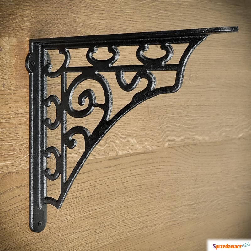 Żeliwny wspornik półki ornament...