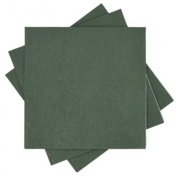 Serwetki papierowe DUKA DAGLIG 20 szt. 33x33 cm zielone