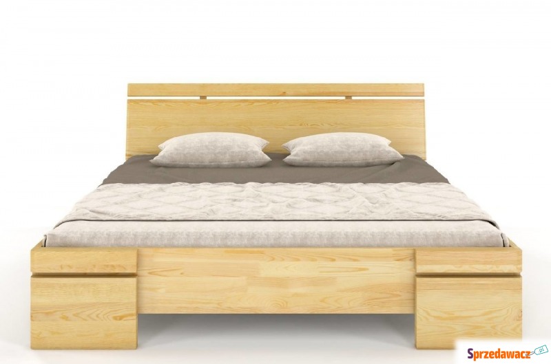 łóżko drewniane sosnowe skandica sparta maxi - Łóżka - Nowogard