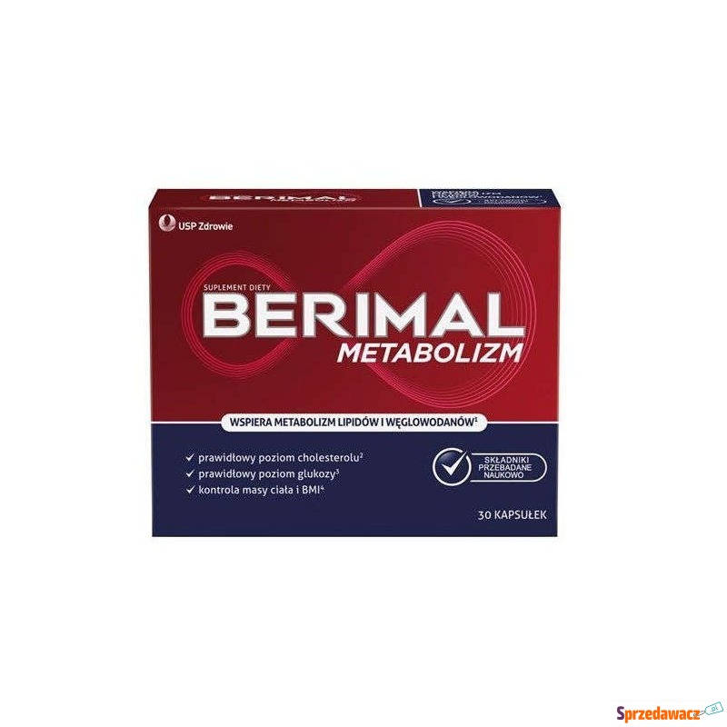 Berimal metabolizm x 30 kapsułek - Witaminy i suplementy - Grójec