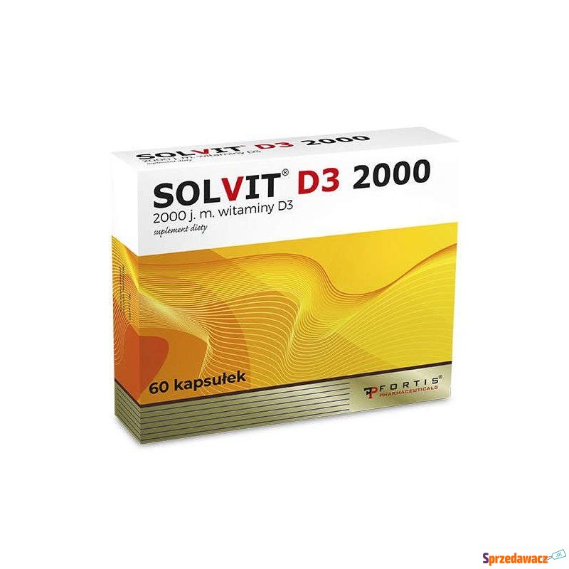 Solvit d3 2000 x 60 kapsułek - Witaminy i suplementy - Nowy Sącz