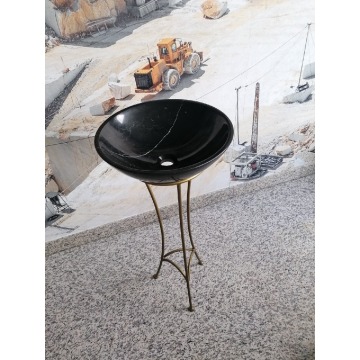 Umywalka marmurowa Nero Marquina - Umywalki - Przemyśl - zdjęcie 3