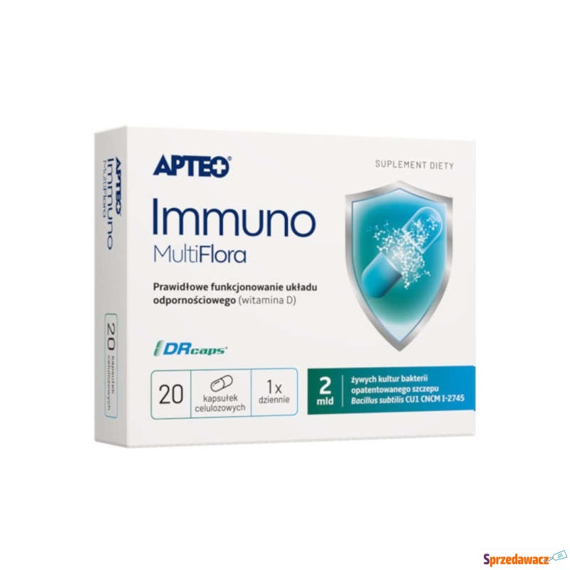 Apteo immuno multiflora x 20 kapsułek - Witaminy i suplementy - Leszno
