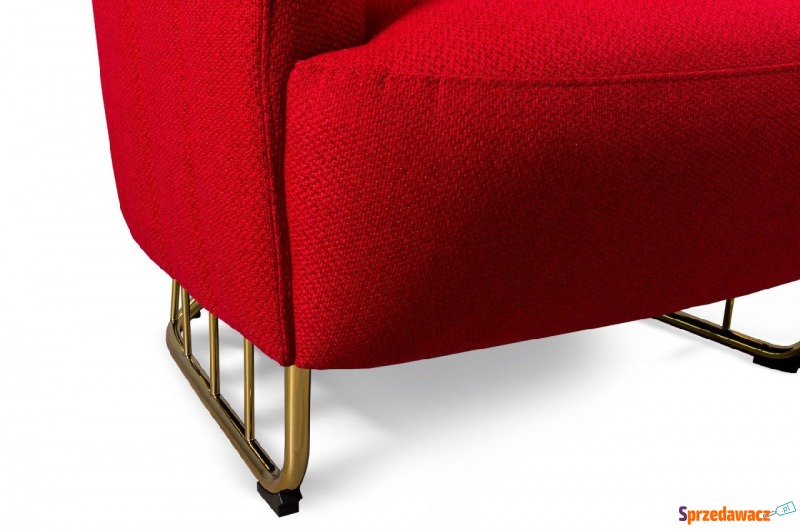 czerwony fotel ciao - Sofy, fotele, komplety... - Puławy