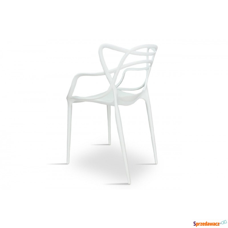 białe designerskie krzesło else - Krzesła kuchenne - Bieruń