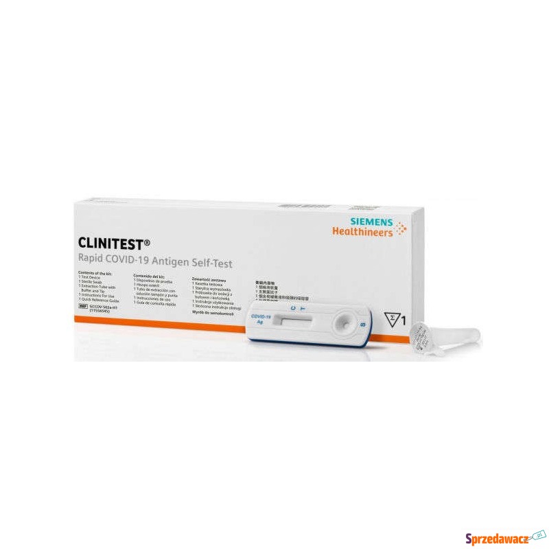 Test antygenowy covid-19 clinitest x 1 sztuka - Testy, wskaźniki, mierniki - Wejherowo