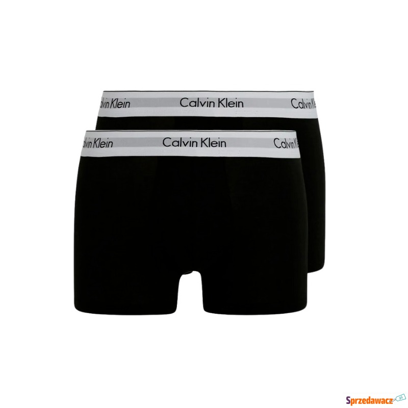 
BOKSERKI MĘSKIE CALVIN KLEIN NB1086A CZARNE 2-PACK - Slipy, bokserki męskie - Suwałki