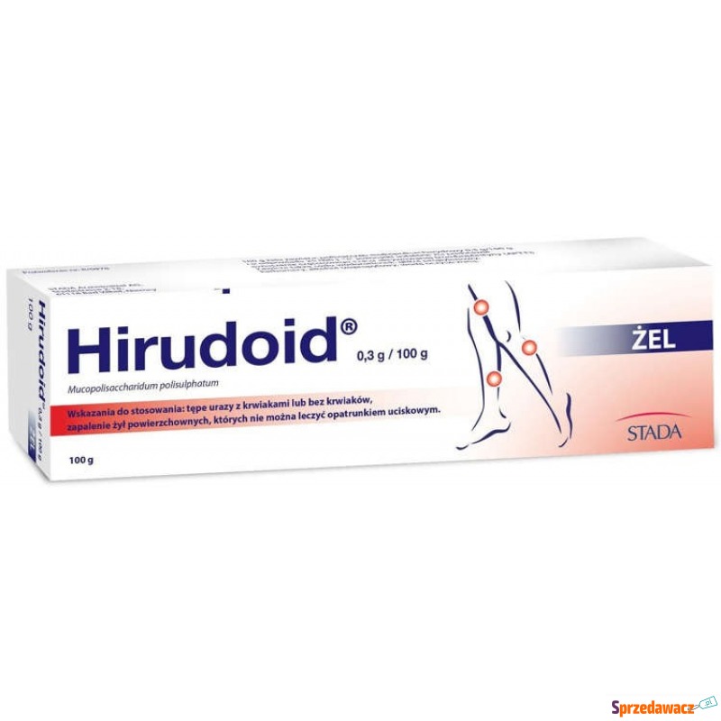 Hirudoid żel 100g - Pielęgnacja dłoni, stóp - Staszów