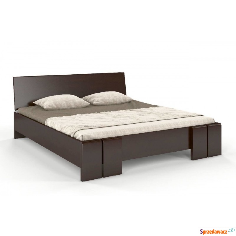 łóżko drewniane bukowe skandica vestre maxi /... - Łóżka - Sieradz