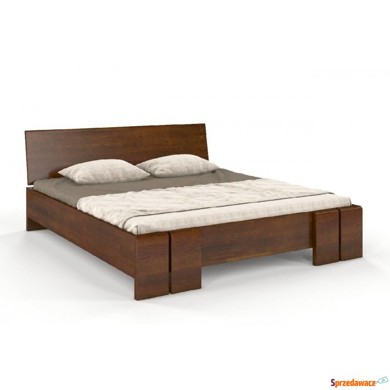 łóżko drewniane sosnowe skandica vestre maxi &... - Łóżka - Wieluń