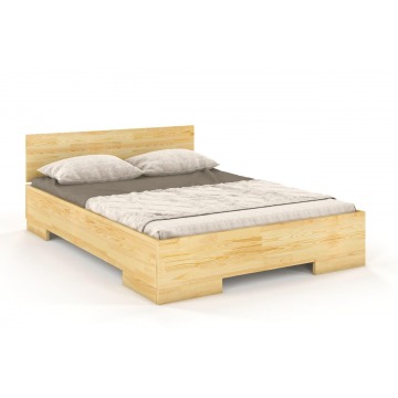 łóżko drewniane sosnowe skandica spectrum maxi / 120x200 cm, kolor naturalny
